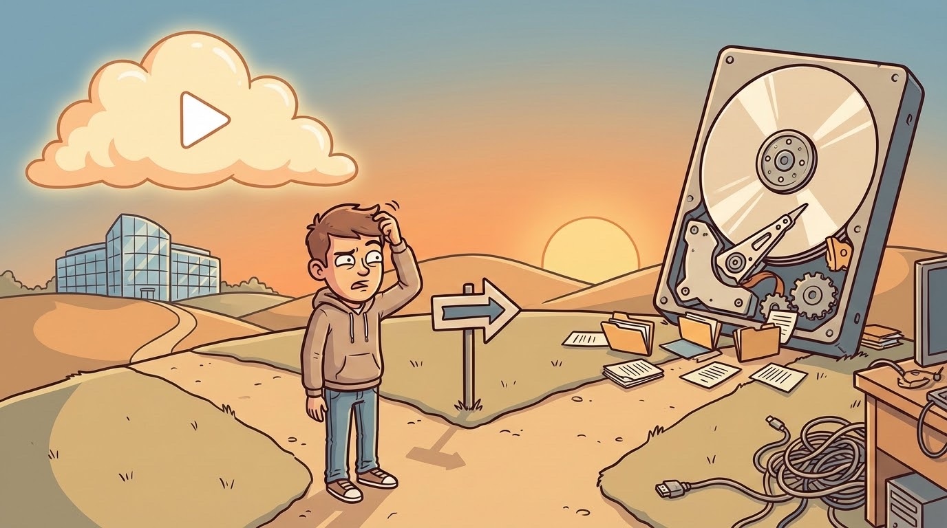 Развилка: облако или локальный диск для записи экрана